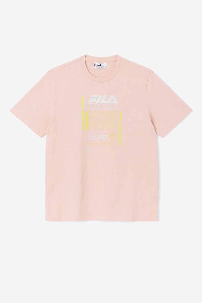 Fila T Skjorte Herre Korall Kosala 149027-FQY